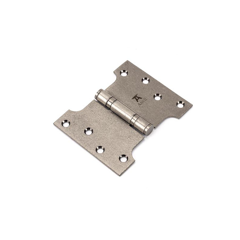 10.2cm H x 108cm W Butt Bearing Pair Door Hinges, Pewter Patina