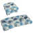 White/Blue/Gardenia Cool Floral