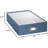 Jumbo Scrapbook Storage Box, Sky Blue