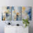 Abstract Series CLXXIX -Set Of 3 Gallery Wrapped Canvas -Ready to Hang-367702661