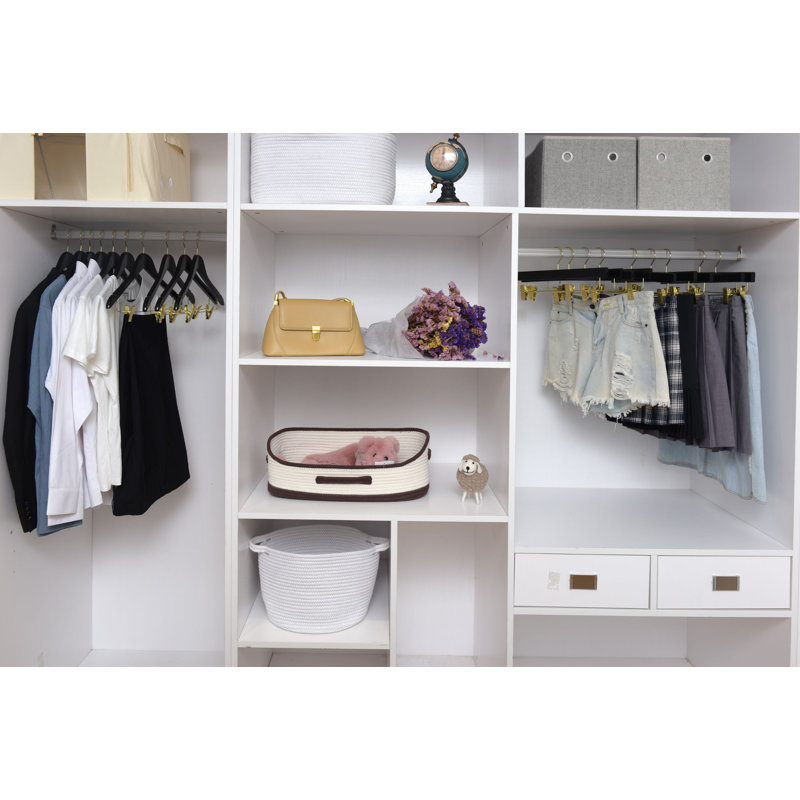 Wood Hangers With Clips
