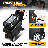 2-Tier Stackable Tool Box Trolley Heavy-Duty Portable Tool Storage With Extendable Handle??