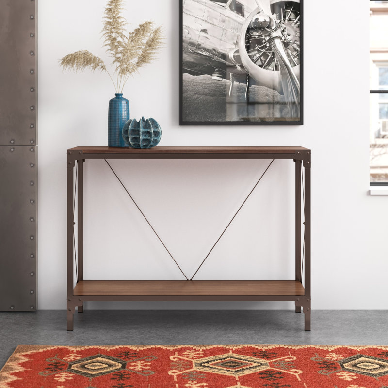 Console 43,25 po Birju, Noyer