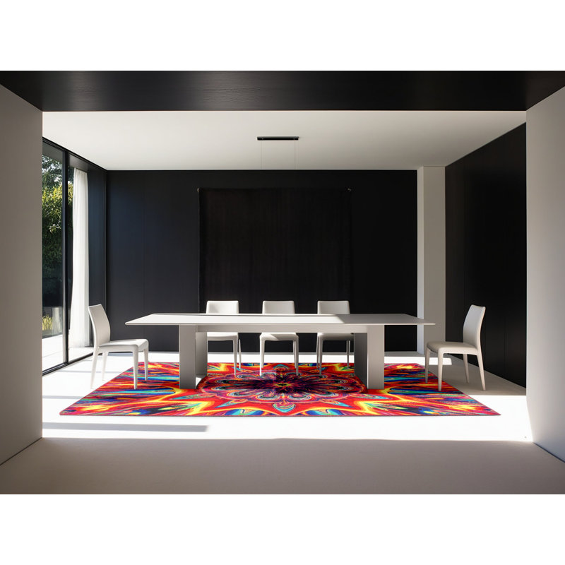 Luminous Bloom Rug, Rectangle 3' x 5'