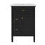 Meuble-lavabo 24 po avec lavabo, meubles-lavabos, 1 tiroir rabattable, 2 tiroirs et tablette réglable-113709549