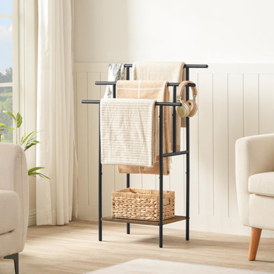 Porte-serviettes sur pied de 39,4 po de hauteur