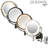 Ake 8" Lighted Wall Mount Magnified Makeup Mirror, Plug In-1868187885