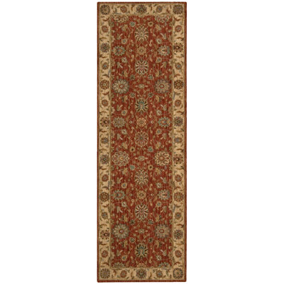 Bardwell Oriental Wool Area Rug