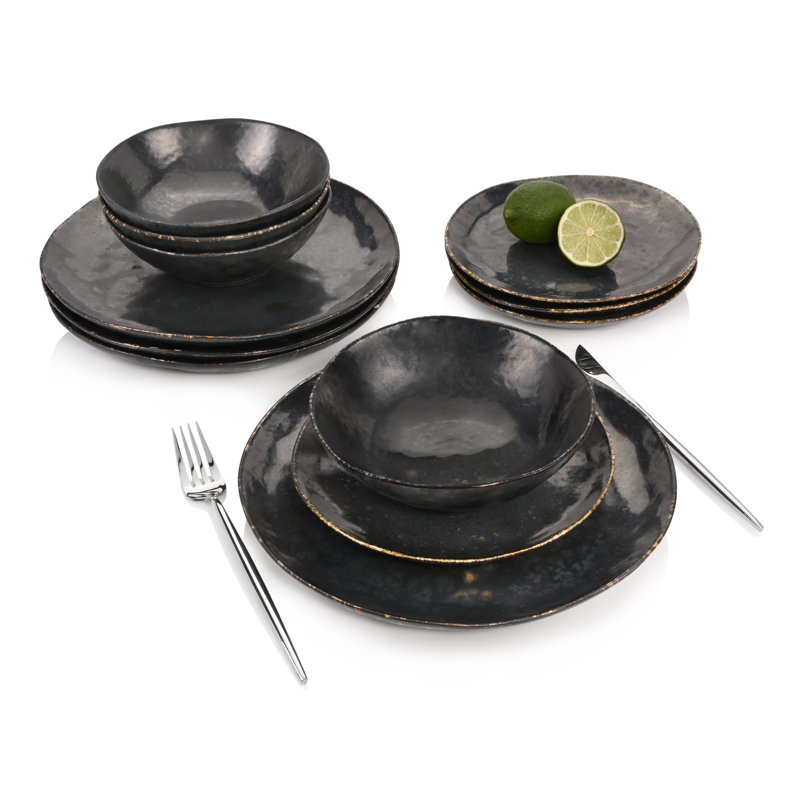 Neuhaus 12 Piece Dinnerware Set, Service for 4
