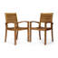 Chaise de salle à manger d'extérieur, teck 63223,00 KD-2146187832