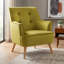 Khanna Upholstered Satin Armchair-63517227
