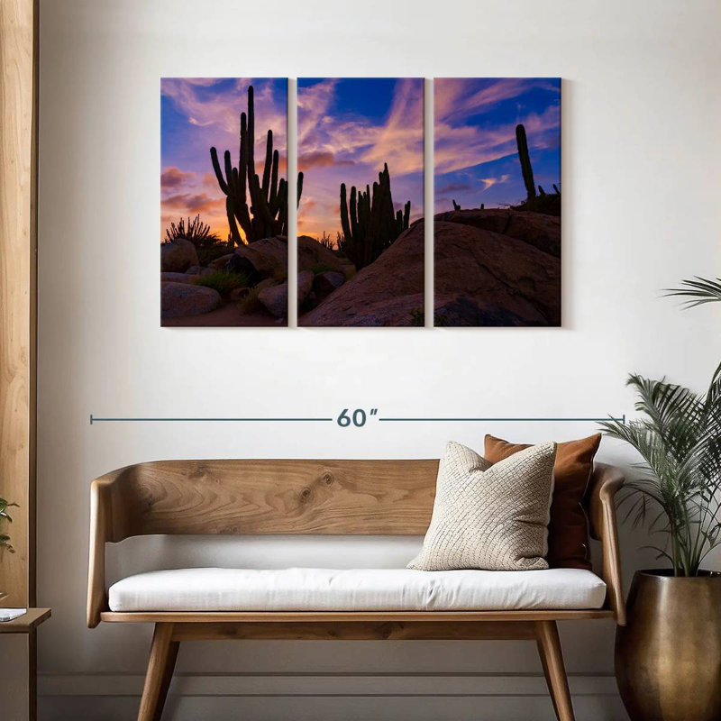 Harnek Aruba Island Cactus, 28" H x 45" W