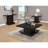 Square Pedestal End Table