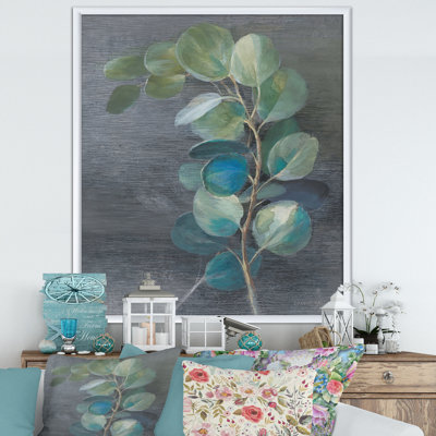 Cadre photo « fraîche leaves ii », impression sur toile