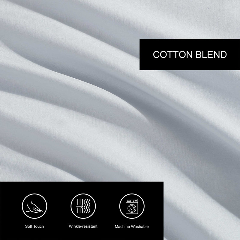 Vera Wang Egyptian Cotton Solid Sheet Set, Beige, King Sheet Set with 3 Additional Pieces
