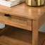 Table de chevet en noyer pour chambre à coucher