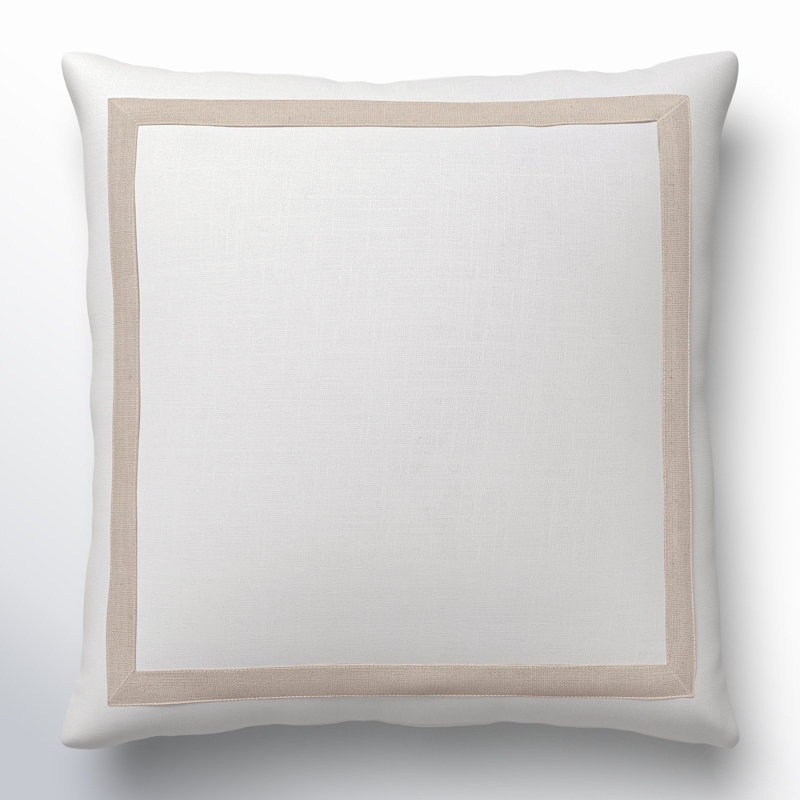 Vivant Cotton Reversible Throw Pillow, 18" x 18", Pillow Cover Only - No Insert