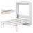 Full-Scale Murphy Bed Outfitted With 2 Drawers