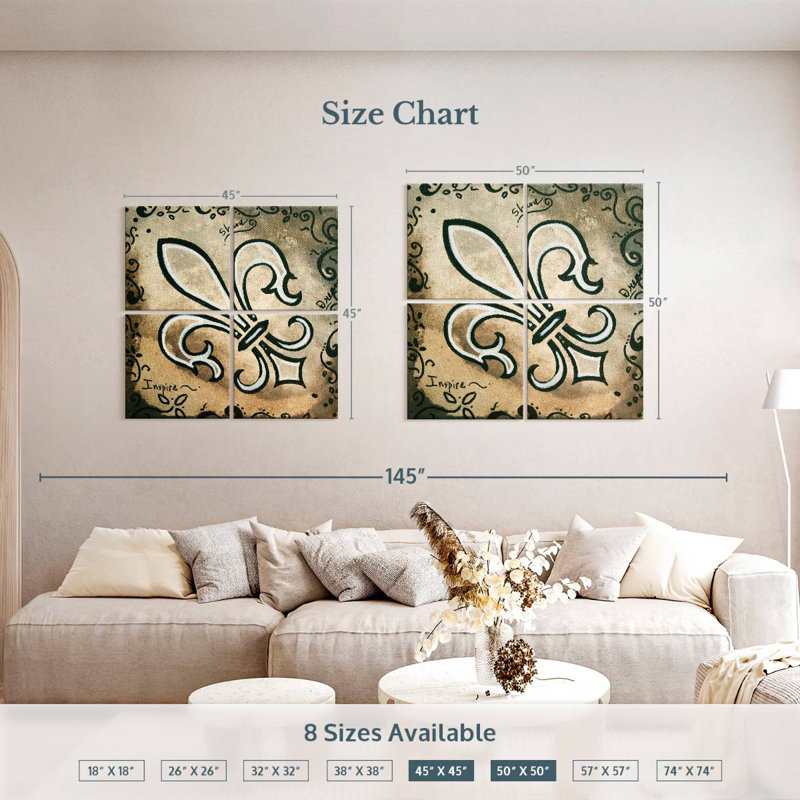 Kerner Fleur-De-Lis Shine