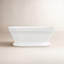 Baignoire de trempage autoportante en acrylique 59 po. X 30 po.-81515712