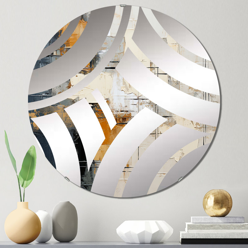 Miroir décoratif Wetheral, 31,4 po x 31,4 po