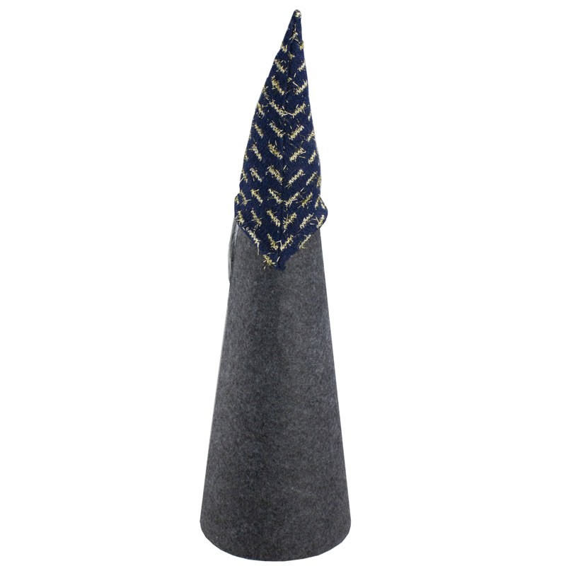 Décoration de table de Noël gnome 20 "gris et bleu