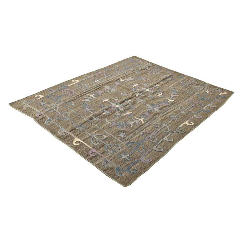 Tapis gris Nathanael