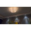 Ventilateur de plafond en cristal 8 couches avec ensemble d'éclairage Karnisha