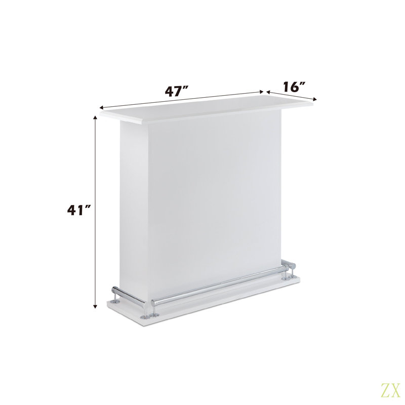 High Gloss Finish Bar Table