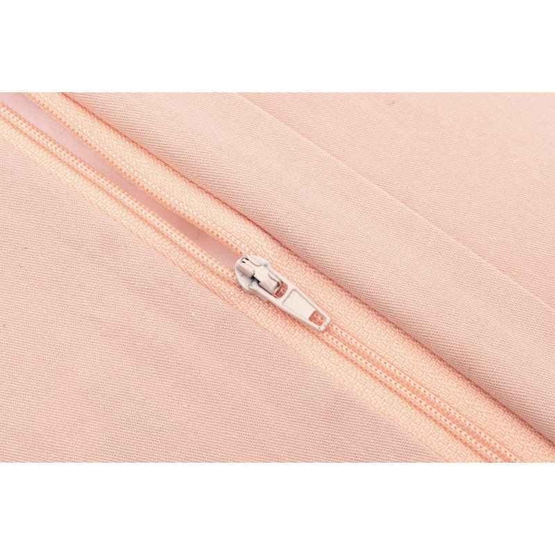 Housse et coussin de coussin lombaire à motif de fleurs 3D 3D rose 19,7 po x 11,8 po