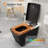 One-piece Floor Mounted Square Smart Toilet With Remote Control And Automatic Cover-106669244