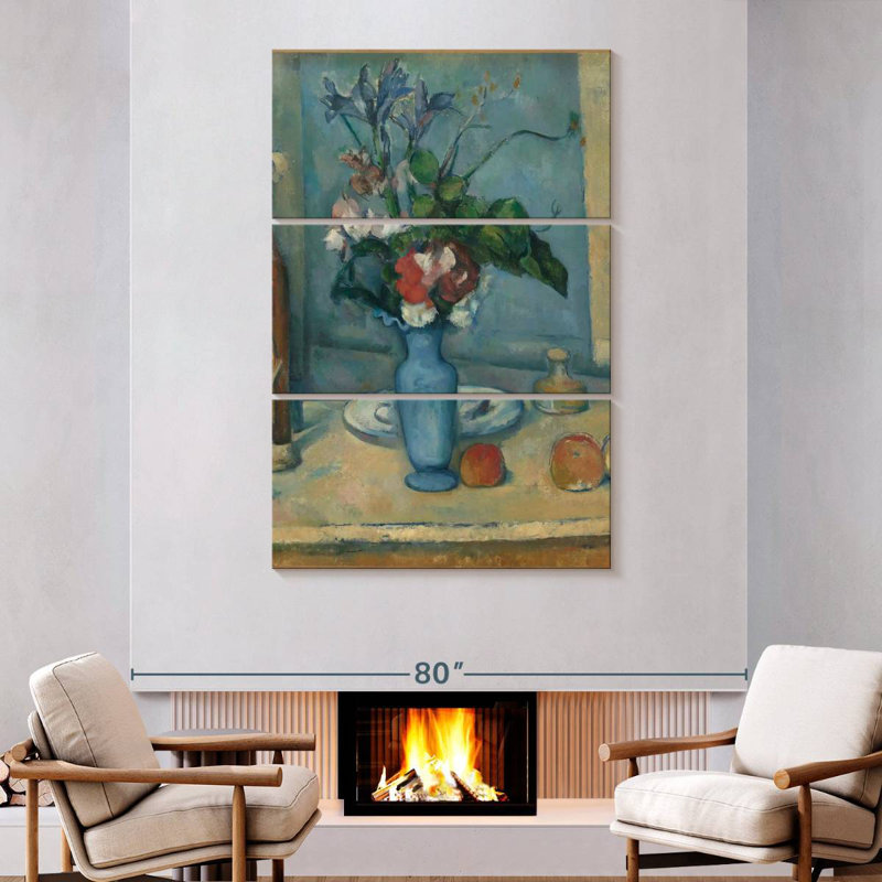 Harnek The Blue Vase, 74" H x 48" W