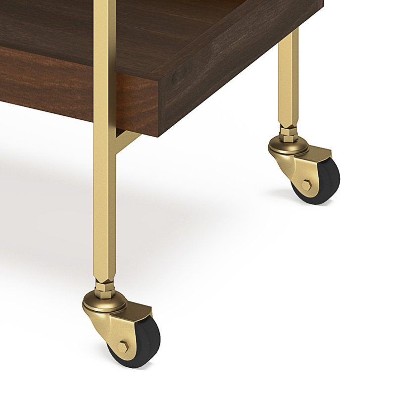 Moderne - Chariot-bar 26 po - Cognac