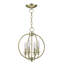 Lustre en forme de globe à 4 lumières Remer-732063014