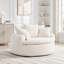 Chaise longue surdimensionnée en forme de citrouille désossée-490766424-490766421