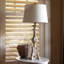 Resin Table Lamp With Linen Shade