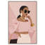 Simple toile d'aspect rose par Art Remedy-112571626-113421932-113421938