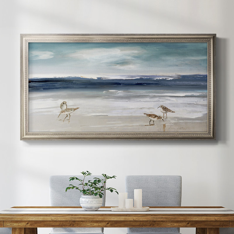 «Lizeth Sandpiper Bay», reproduction d'art sur toile, H 29 po x l 53 po x P 2,5 po