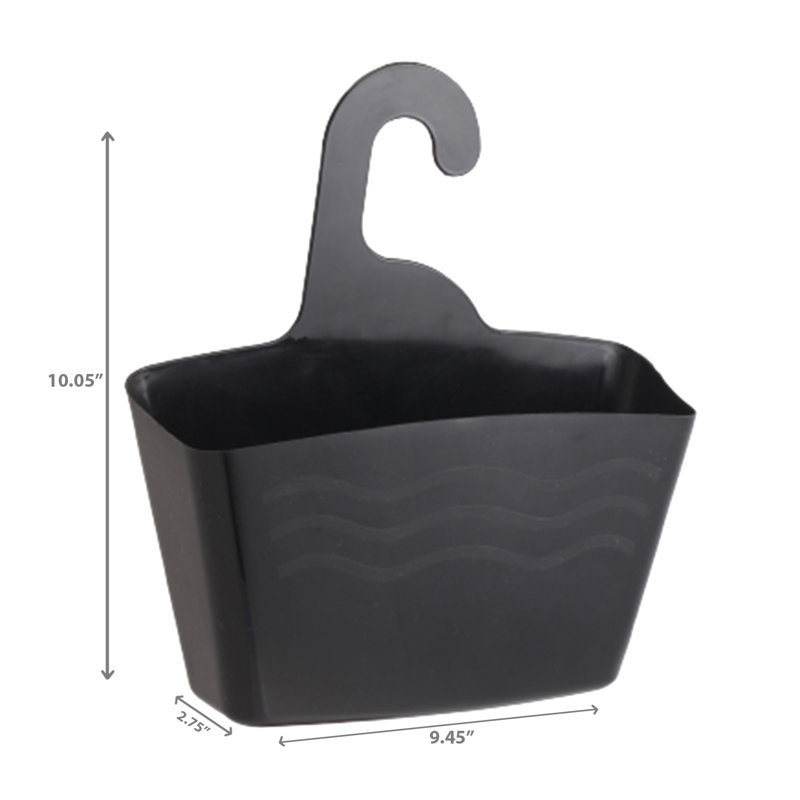Serviteur de douche portatif Lukah, Noir