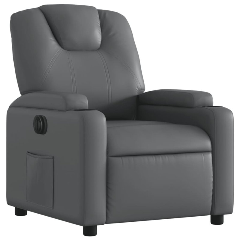 Ashilee Faux Leather Recliner