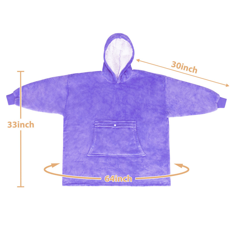 Sweat à capuche pour enfants Catalonia, Mauve