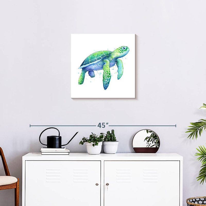 Crowle Sea Turtles, 20" H x 20" W