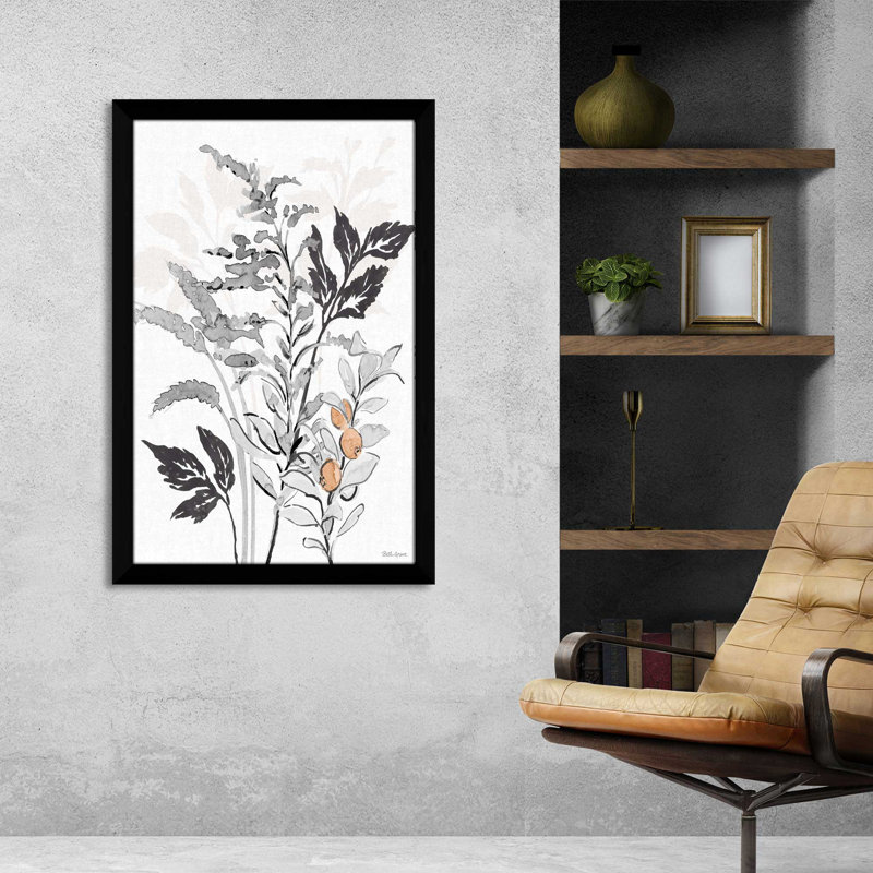 " Harvest Classics V " Painting Print, 27.5" W x 39.5" H, Black Framed