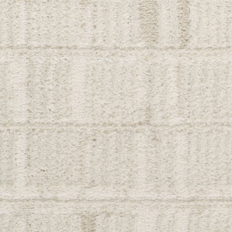 Ebern Designs Reimann Ivory Modern Indoor Rug, Runner 2' x 6'