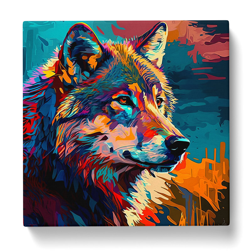 Modern Wall Art - Wrapped Canvas - Framed Print, 35cm H x 35cm W x 3cm D