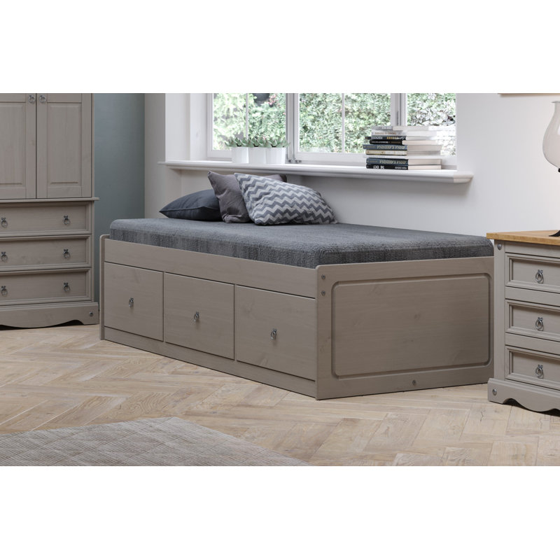Apache single bed size Cabin Bed, with 3 Large Storage Drawers, Single (3')