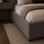 Upholstered Fabric Bed-1609292223
