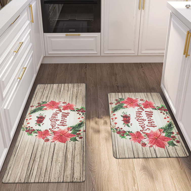 The Holiday Aisle® Decio Anti-Fatigue Non-Skid Kitchen Mat & Reviews