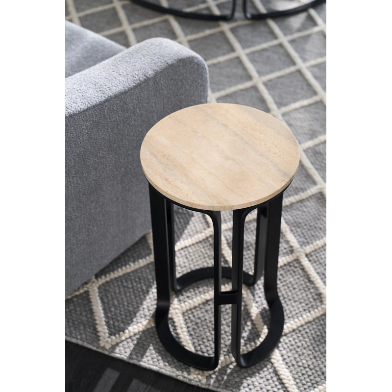 Swivel Armchair, Straw (3162 08)