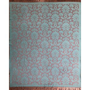 Damask Wool Throw